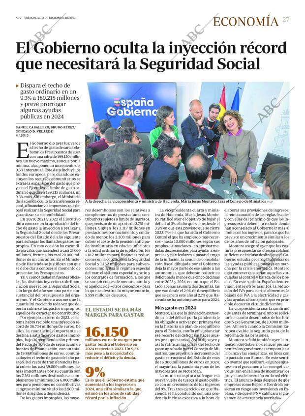 ABC MADRID 13-12-2023 página 27