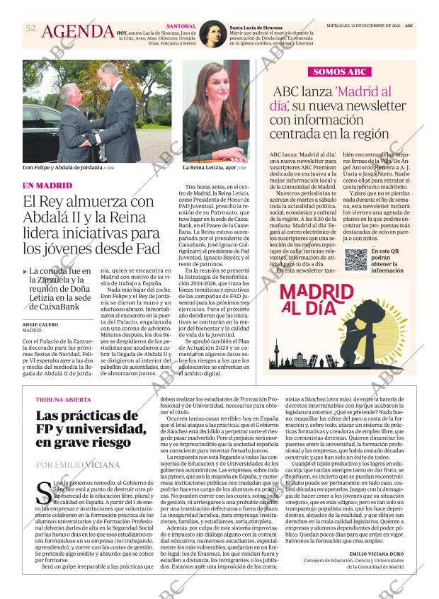 ABC MADRID 13-12-2023 página 52