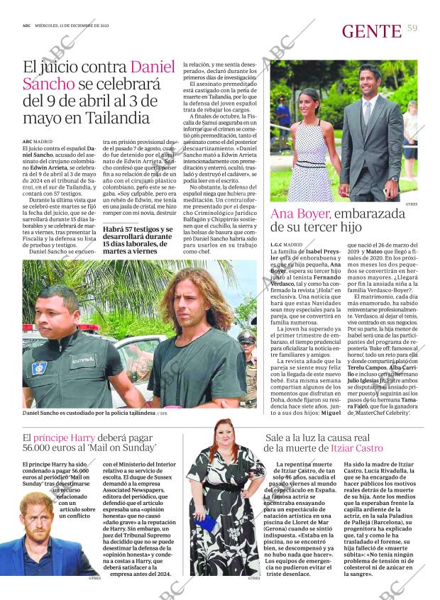 ABC MADRID 13-12-2023 página 59