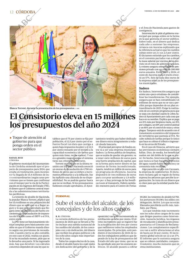 ABC CORDOBA 15-12-2023 página 12