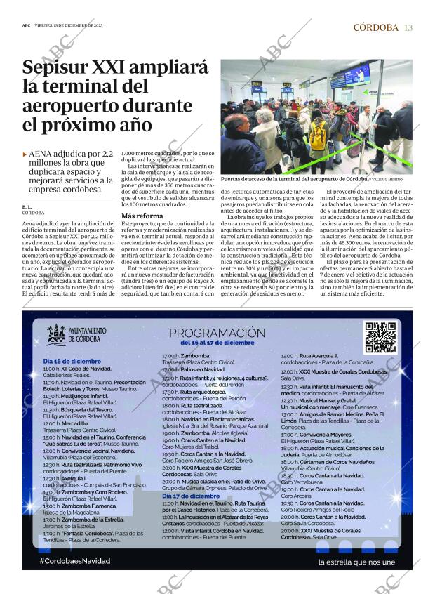 ABC CORDOBA 15-12-2023 página 13