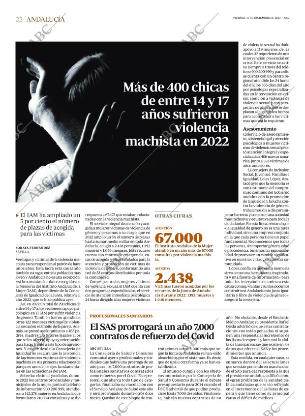 ABC CORDOBA 15-12-2023 página 22