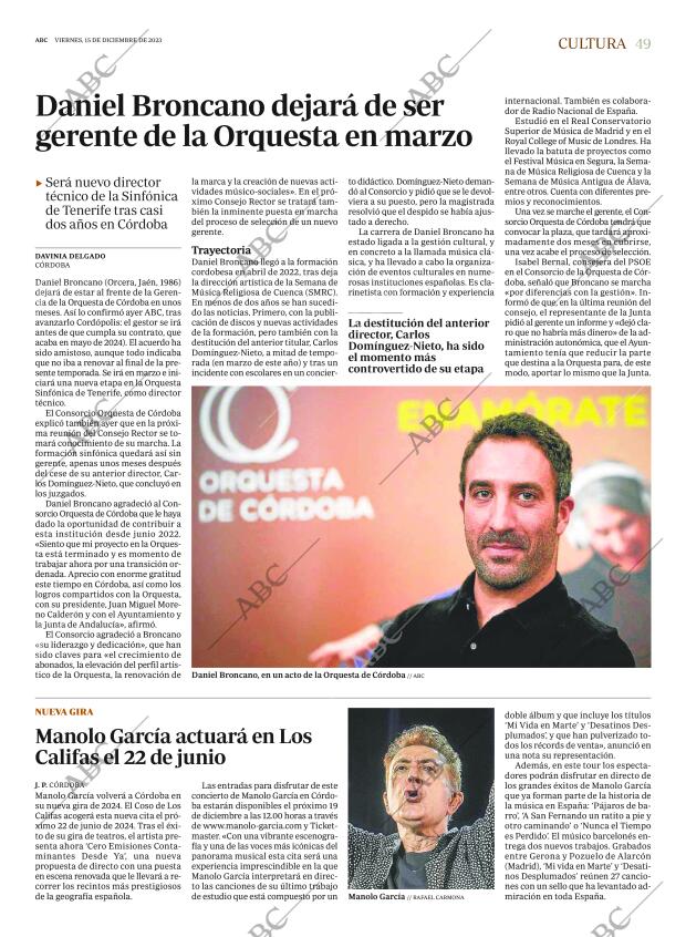 ABC CORDOBA 15-12-2023 página 49