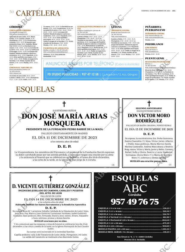 ABC CORDOBA 15-12-2023 página 50