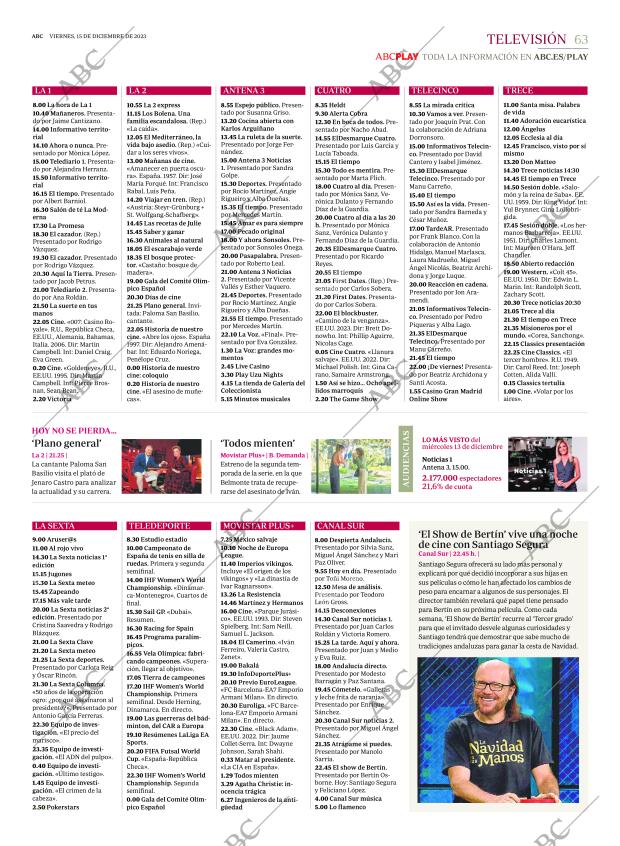 ABC CORDOBA 15-12-2023 página 63