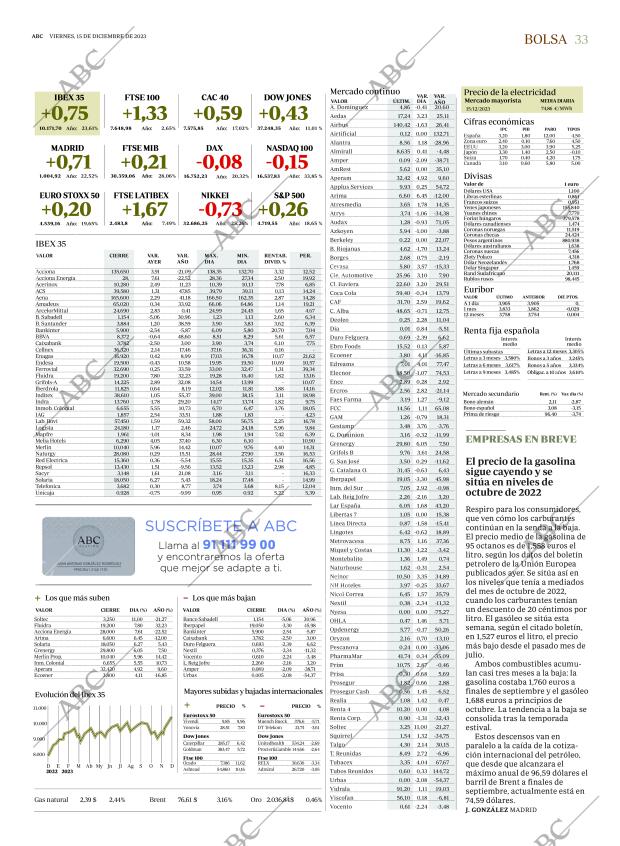 ABC MADRID 15-12-2023 página 33