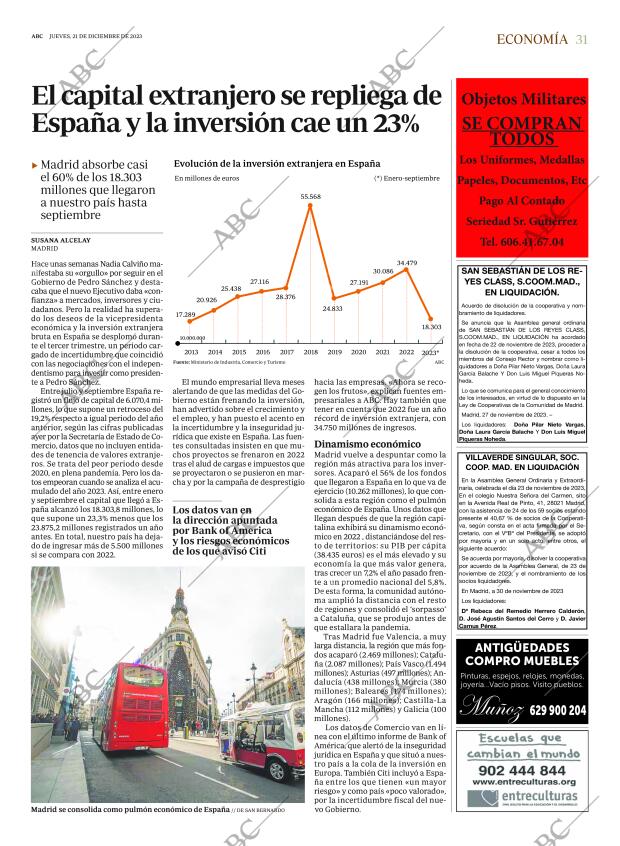 ABC MADRID 21-12-2023 página 31