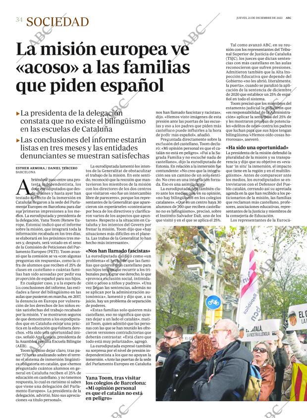 ABC MADRID 21-12-2023 página 34