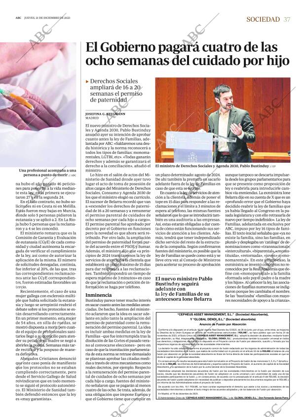 ABC MADRID 21-12-2023 página 37