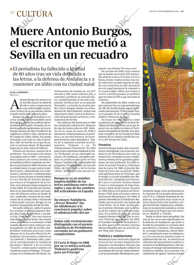 ABC MADRID 21-12-2023 página 38