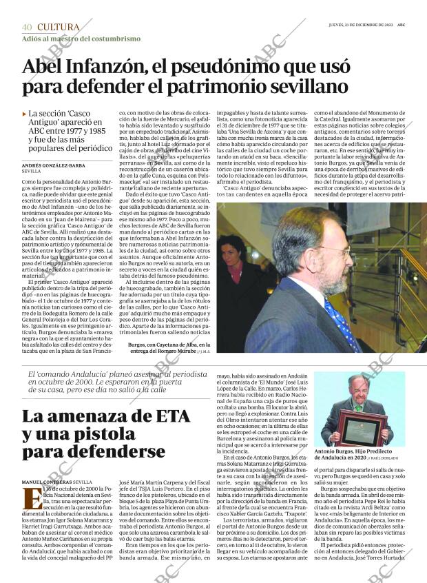 ABC MADRID 21-12-2023 página 40