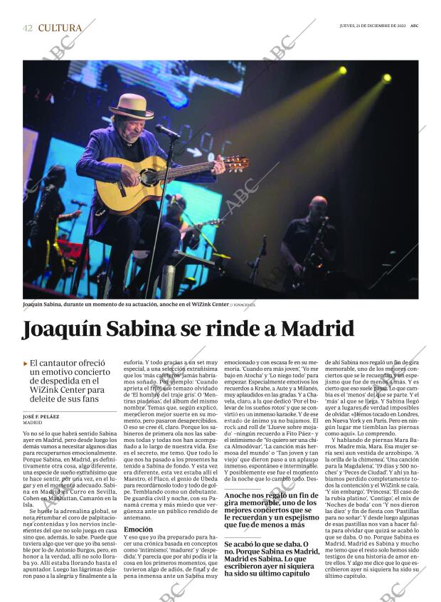 ABC MADRID 21-12-2023 página 42