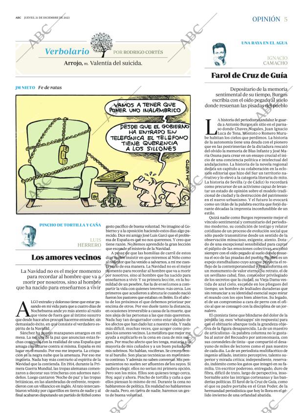 ABC MADRID 21-12-2023 página 5