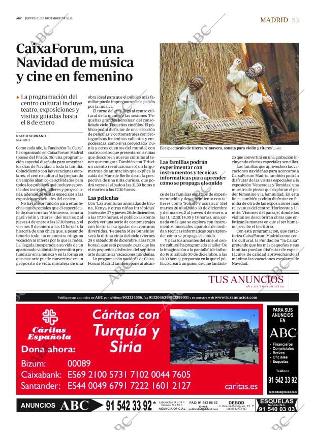 ABC MADRID 21-12-2023 página 53