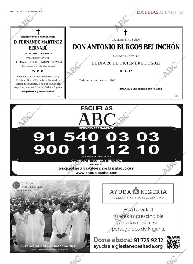 ABC MADRID 21-12-2023 página 55