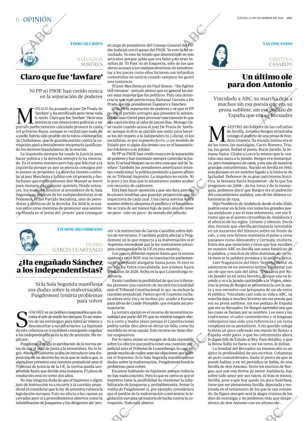 ABC MADRID 21-12-2023 página 6