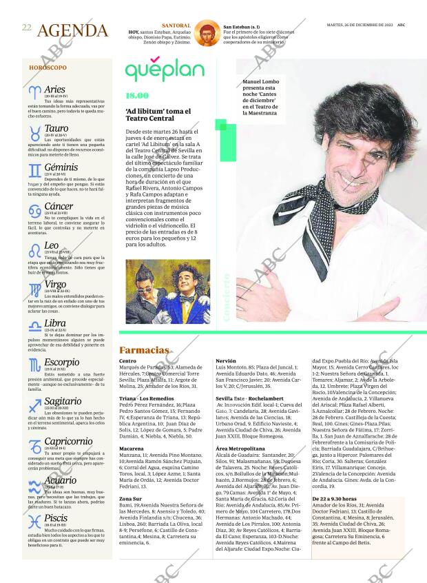 ABC SEVILLA 26-12-2023 página 22