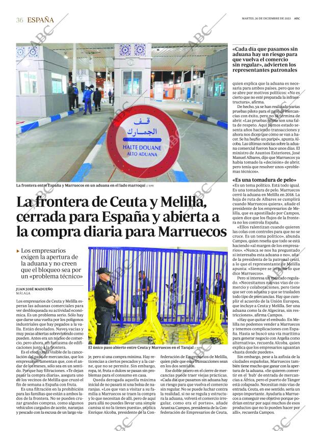 ABC SEVILLA 26-12-2023 página 36