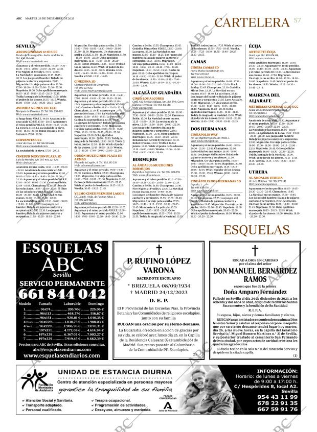ABC SEVILLA 26-12-2023 página 57