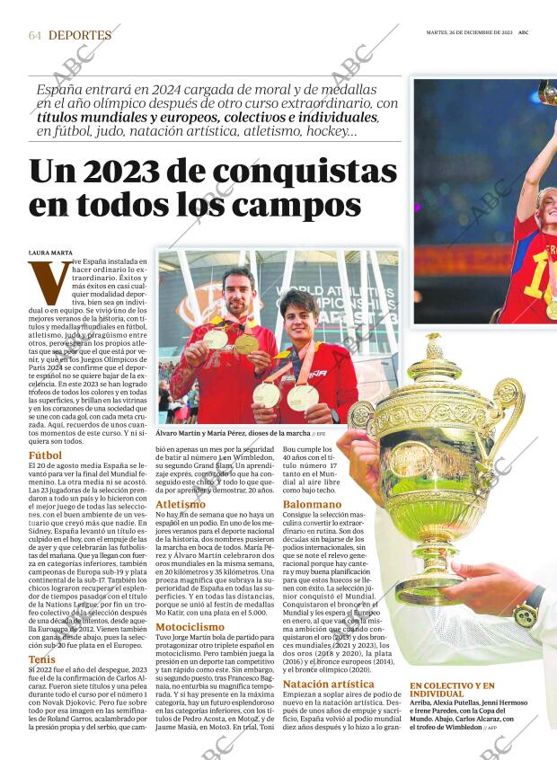 ABC SEVILLA 26-12-2023 página 64