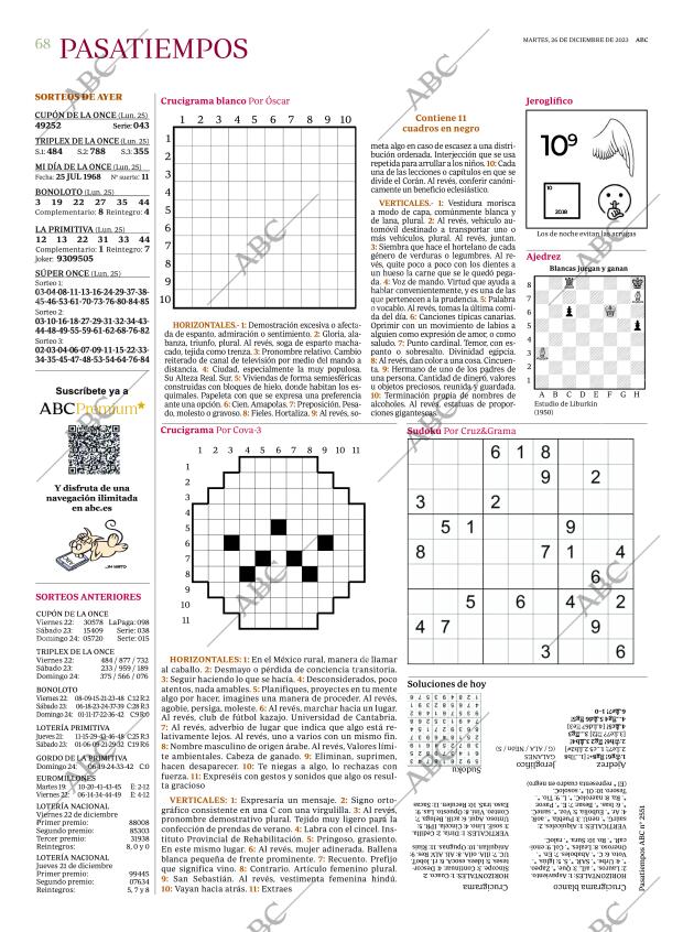 ABC SEVILLA 26-12-2023 página 68