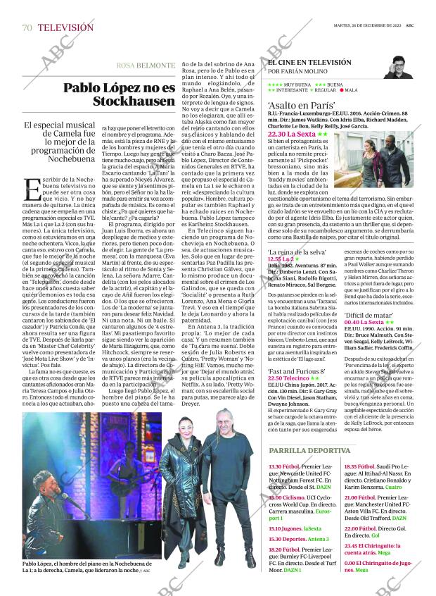 ABC SEVILLA 26-12-2023 página 70
