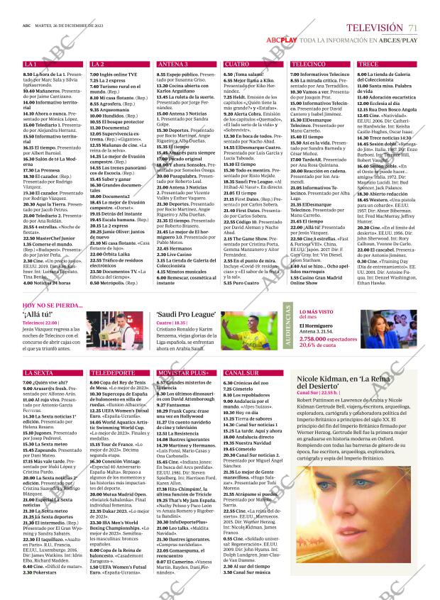 ABC SEVILLA 26-12-2023 página 71