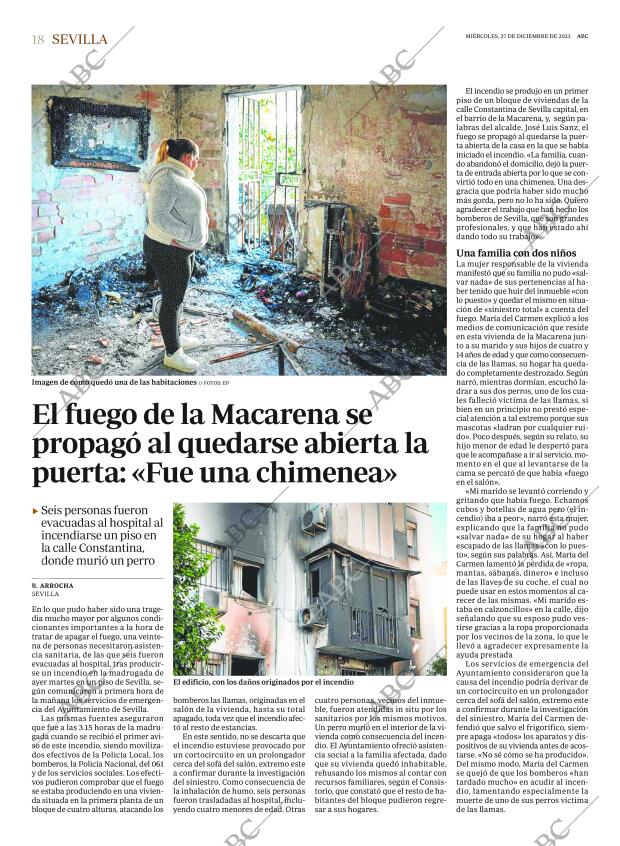 ABC SEVILLA 27-12-2023 página 18