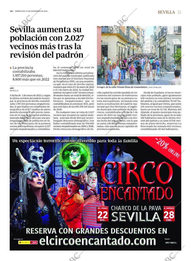 ABC SEVILLA 27-12-2023 página 21