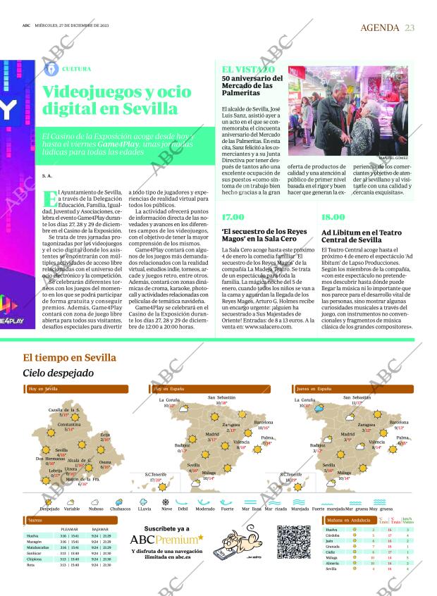 ABC SEVILLA 27-12-2023 página 23