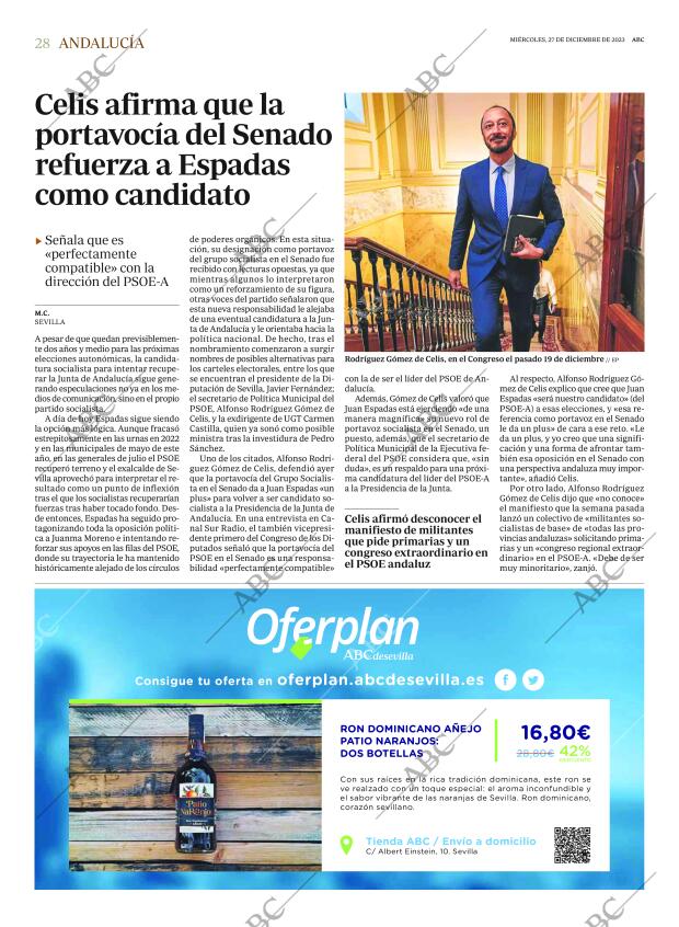 ABC SEVILLA 27-12-2023 página 28