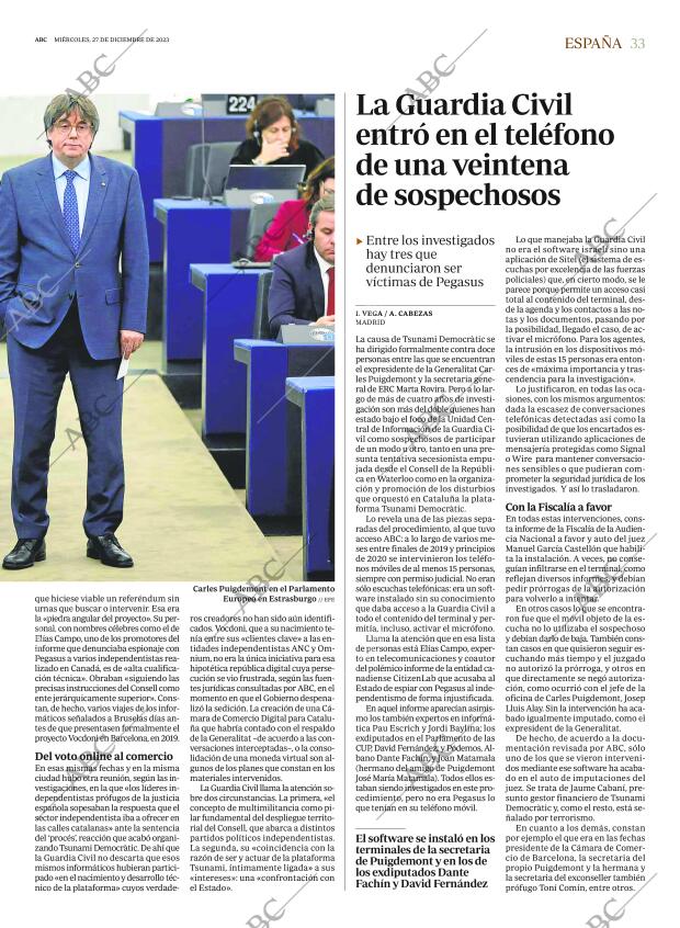 ABC SEVILLA 27-12-2023 página 33