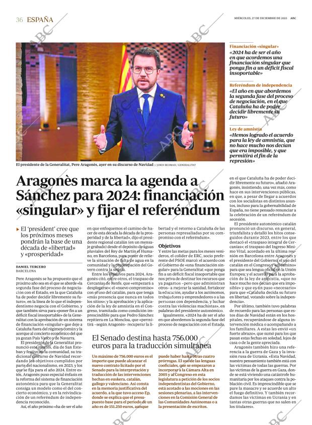 ABC SEVILLA 27-12-2023 página 36