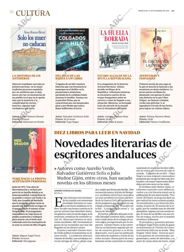 ABC SEVILLA 27-12-2023 página 56