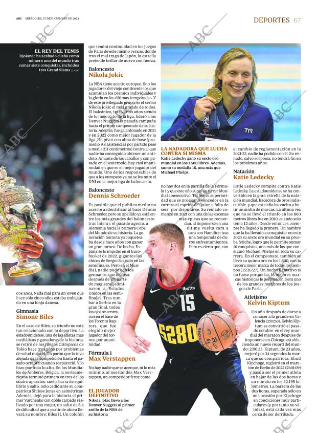 ABC SEVILLA 27-12-2023 página 67
