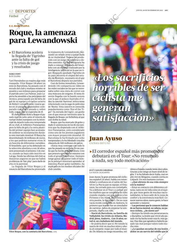 ABC SEVILLA 28-12-2023 página 62
