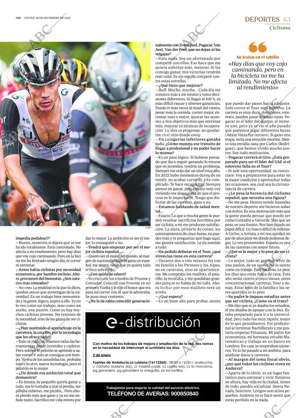 ABC SEVILLA 28-12-2023 página 63