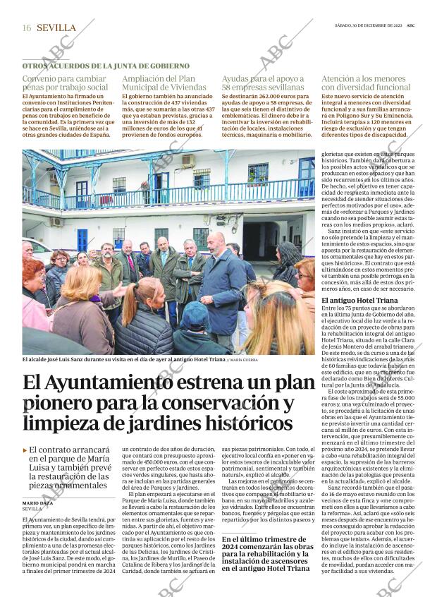 ABC SEVILLA 30-12-2023 página 16
