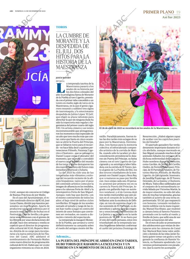 ABC SEVILLA 31-12-2023 página 19
