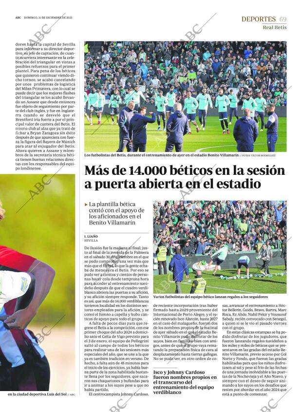 ABC SEVILLA 31-12-2023 página 69