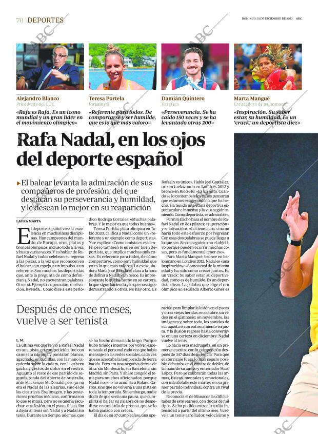 ABC SEVILLA 31-12-2023 página 70