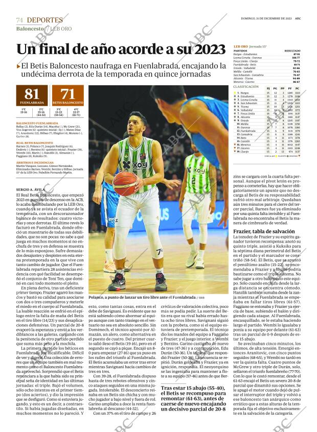 ABC SEVILLA 31-12-2023 página 74