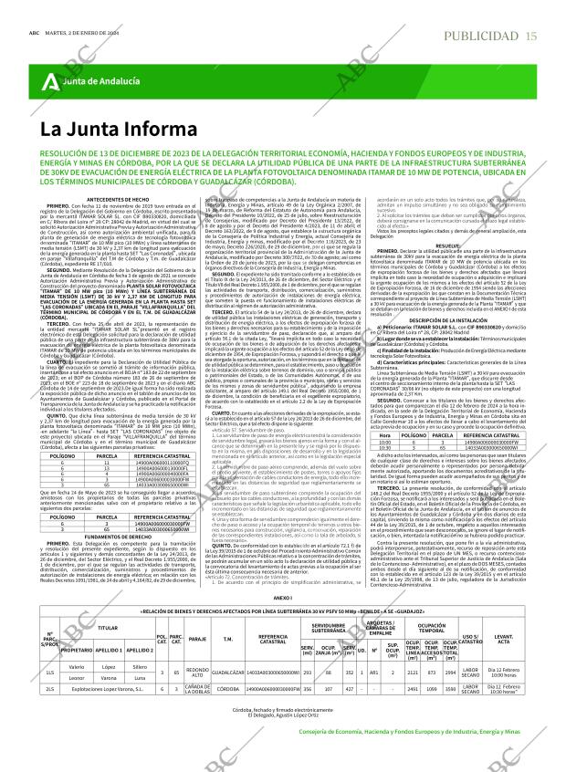 ABC CORDOBA 02-01-2024 página 15