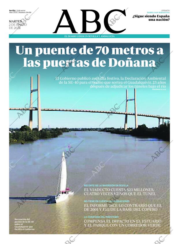 ABC SEVILLA 02-01-2024 página 1