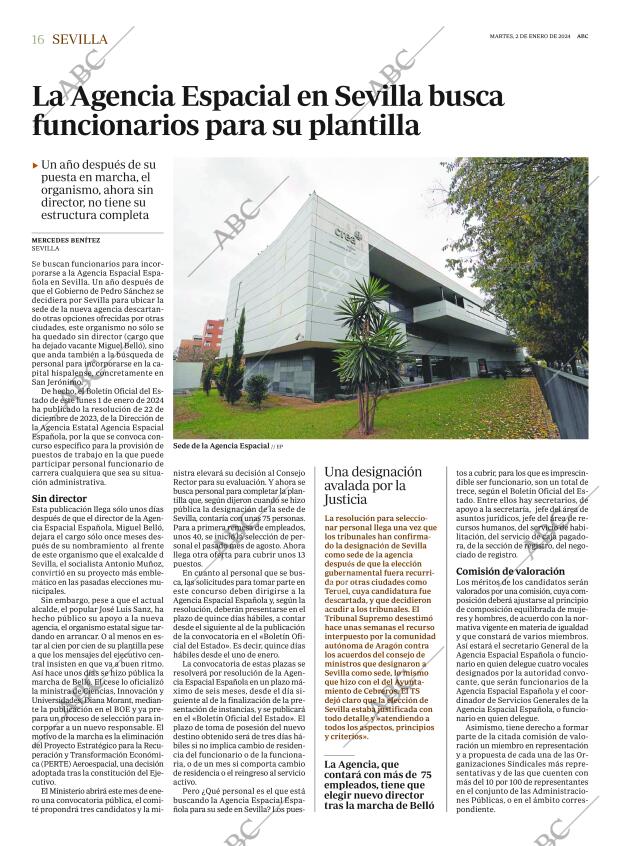ABC SEVILLA 02-01-2024 página 16