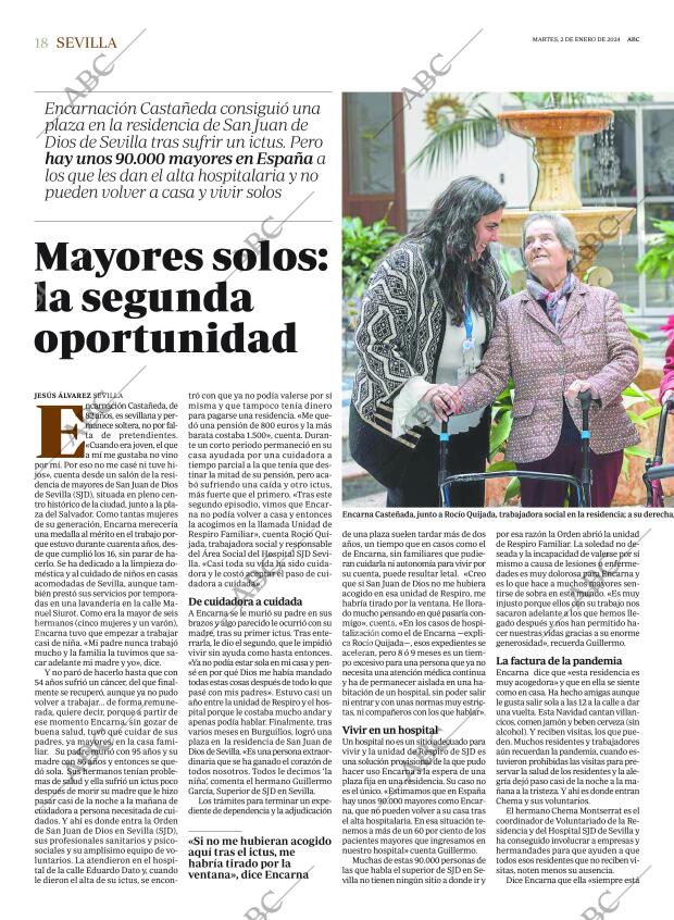 ABC SEVILLA 02-01-2024 página 18