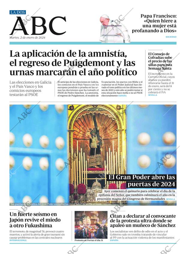 ABC SEVILLA 02-01-2024 página 2