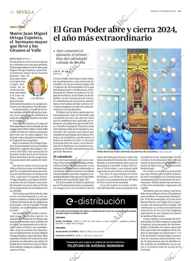 ABC SEVILLA 02-01-2024 página 20