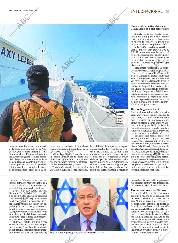 ABC SEVILLA 02-01-2024 página 39