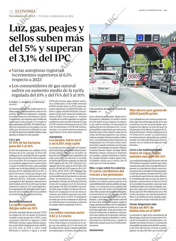 ABC SEVILLA 02-01-2024 página 44
